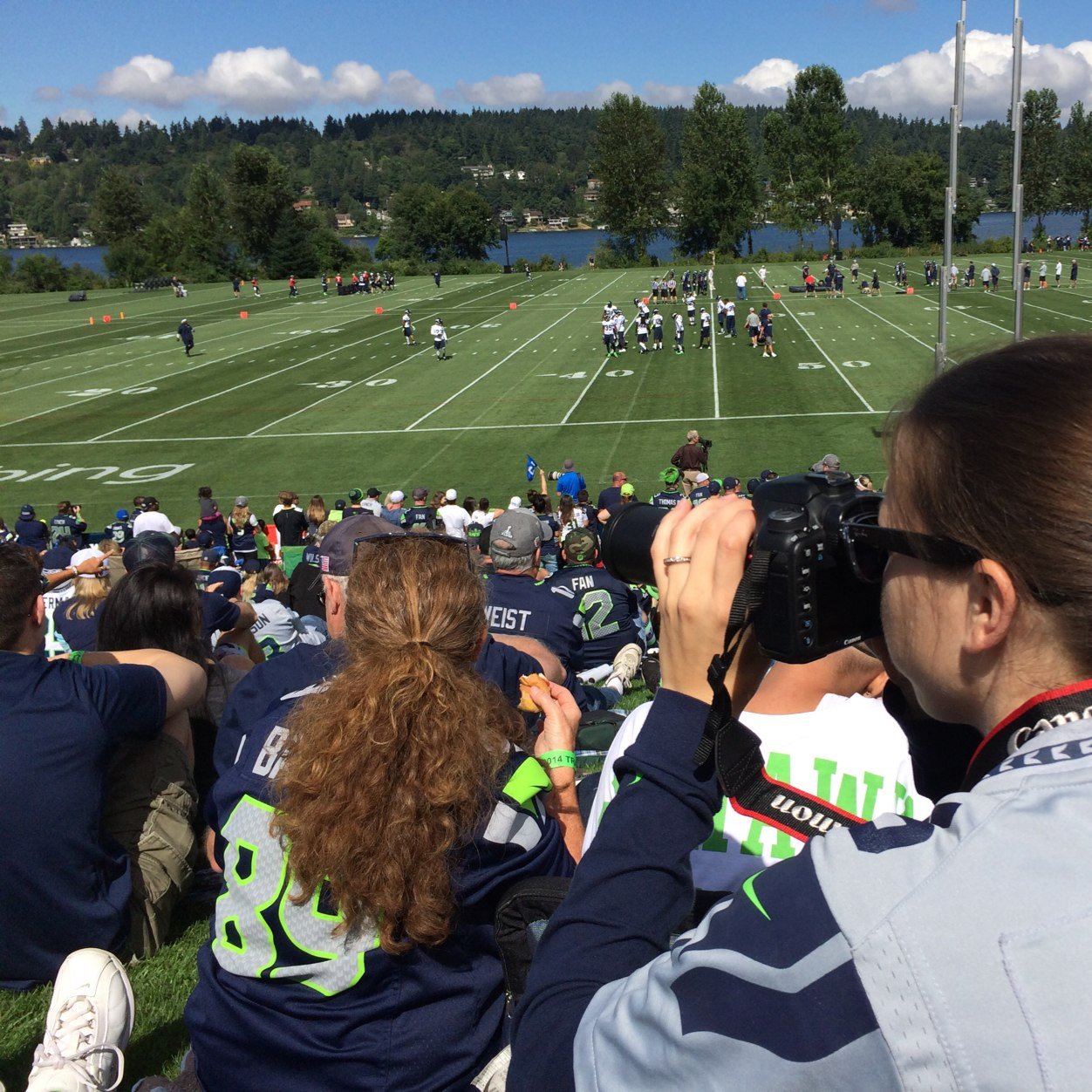 Photographer/Recreation Coordinator Seahawks season ticket holder