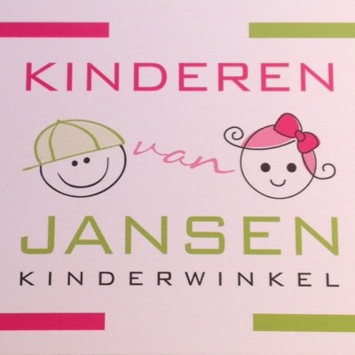 Kinderen van Jansen is een kinderwinkel met superleuke kleding en kadootjes voor jongens & meiden van 0 t/m 12 jaar! Geopend van woensdag t/m zaterdag.