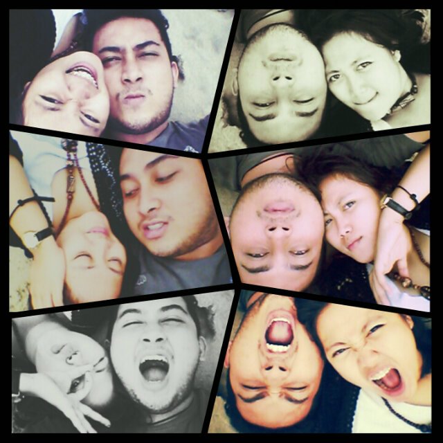I'm alive because I have people called friends :) yeah and now until die I have @gilang_forlife, he's the real friend for still walk with