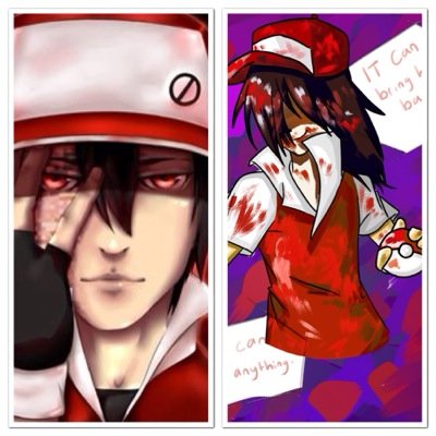 hello....name glitchy red..i am dead..brother:@OfficLostSilver #taken #gay not telling you..v2:S slave:@BarnabyBrooks_ strangled red:..#single slave:same as red