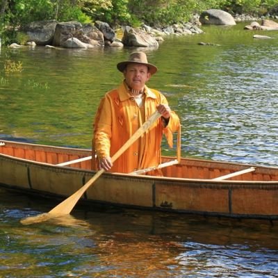 Mikmaq artisan,  drum maker,also build birch bark canoes, Wigwams and containers