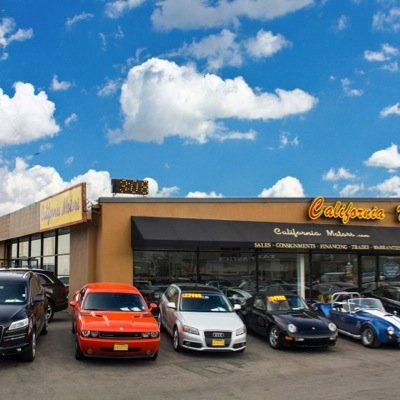 CA_motors's profile picture. California Motors is Northern California's premier Certified luxury used car and truck dealer. BMW, Audi, Porsche, Mercedes, VW, Chevrolet, Ford, Volvo and more