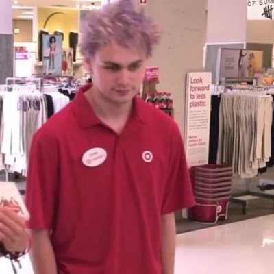 Hi im Daniel from target... If you suck my dick ill give you a discount :) { @MORAL5SOS }