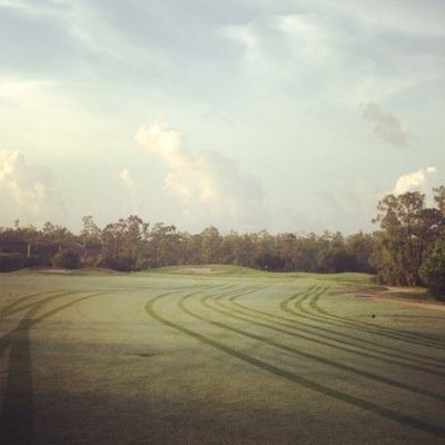 Golf is a game that is played on a five-inch course - the distance between your ears. Bobby Jones