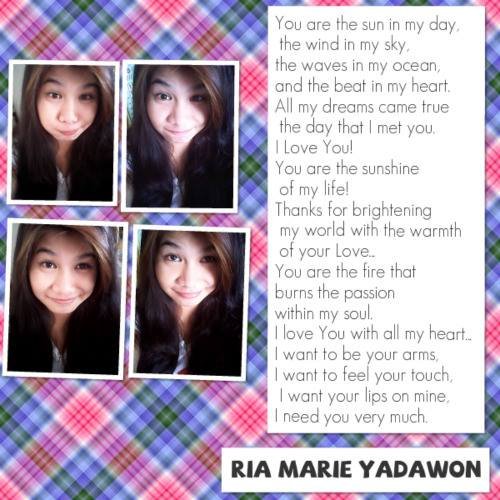 riamarie8's profile picture. 