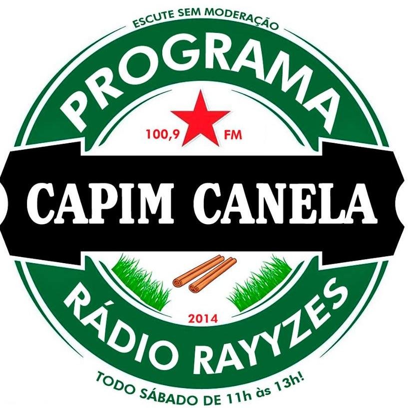Programa Capim Canela na Rádio Rayyzes 100,9 todo sábado a partir das 11:00