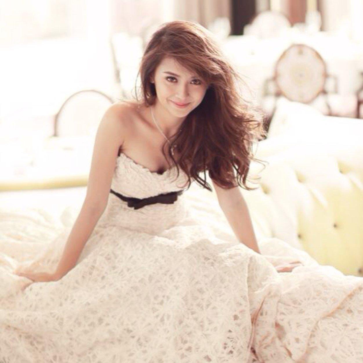 kathryn bernardo white dress