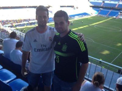 Amante del futbol y sobre todo del RealMadrid