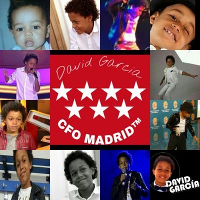 David_G_Madrid's profile picture. FAN DE DAVID GARCIA♡Sueño cumplido 25.07.14 (le conocí)♡Amarle se queda corto♡MI NIÑO!♡Mini Michael♡CF MADRID.♡Fan madrileña♡.
GRACIAS DAVID!