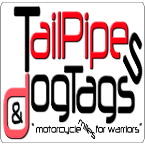 TailPipes & DogTags is a motorcycle miles for warriors 1 month journey traveling the 11 Western states to raise money for the Wounded Warrior Project.