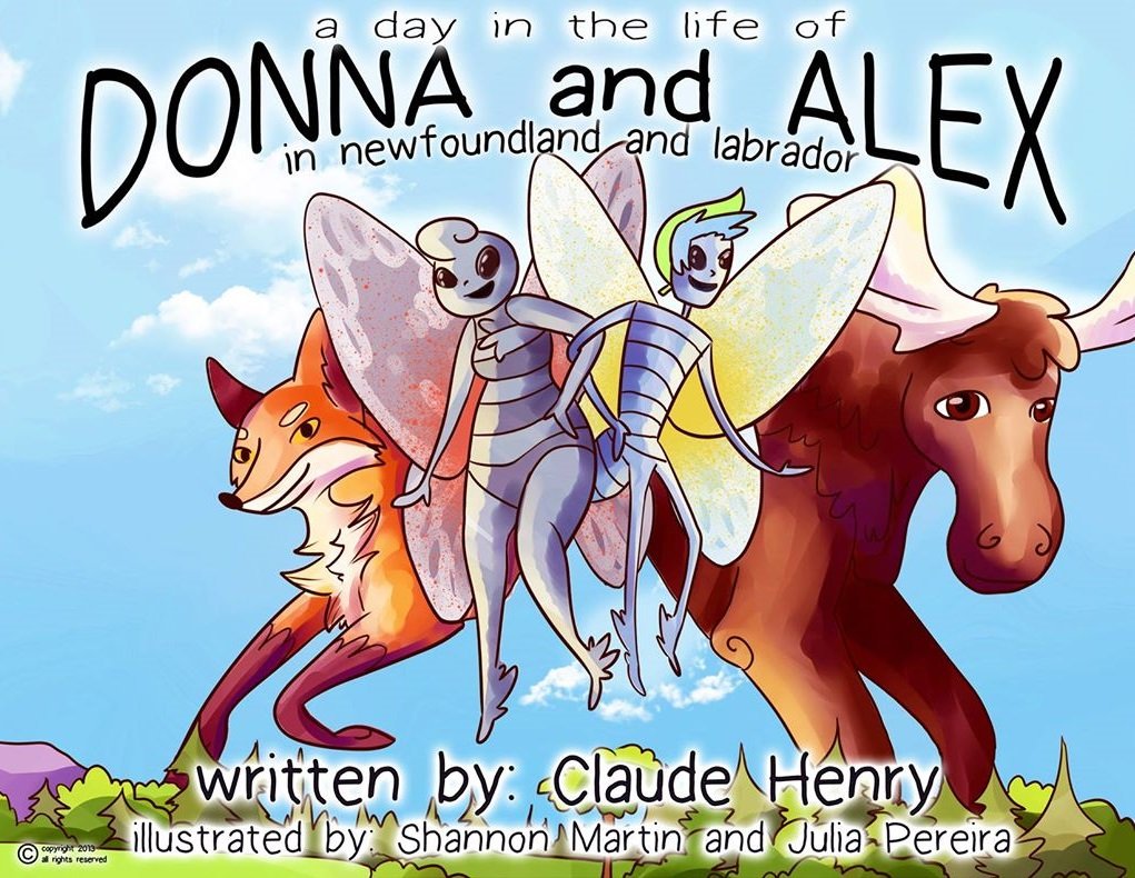 ClaudeHBooks's profile picture. Join two arctic blue butterflies; Alex and Donna as they explore the forests on Newfoundland and Labrador and learn about their animal friends.