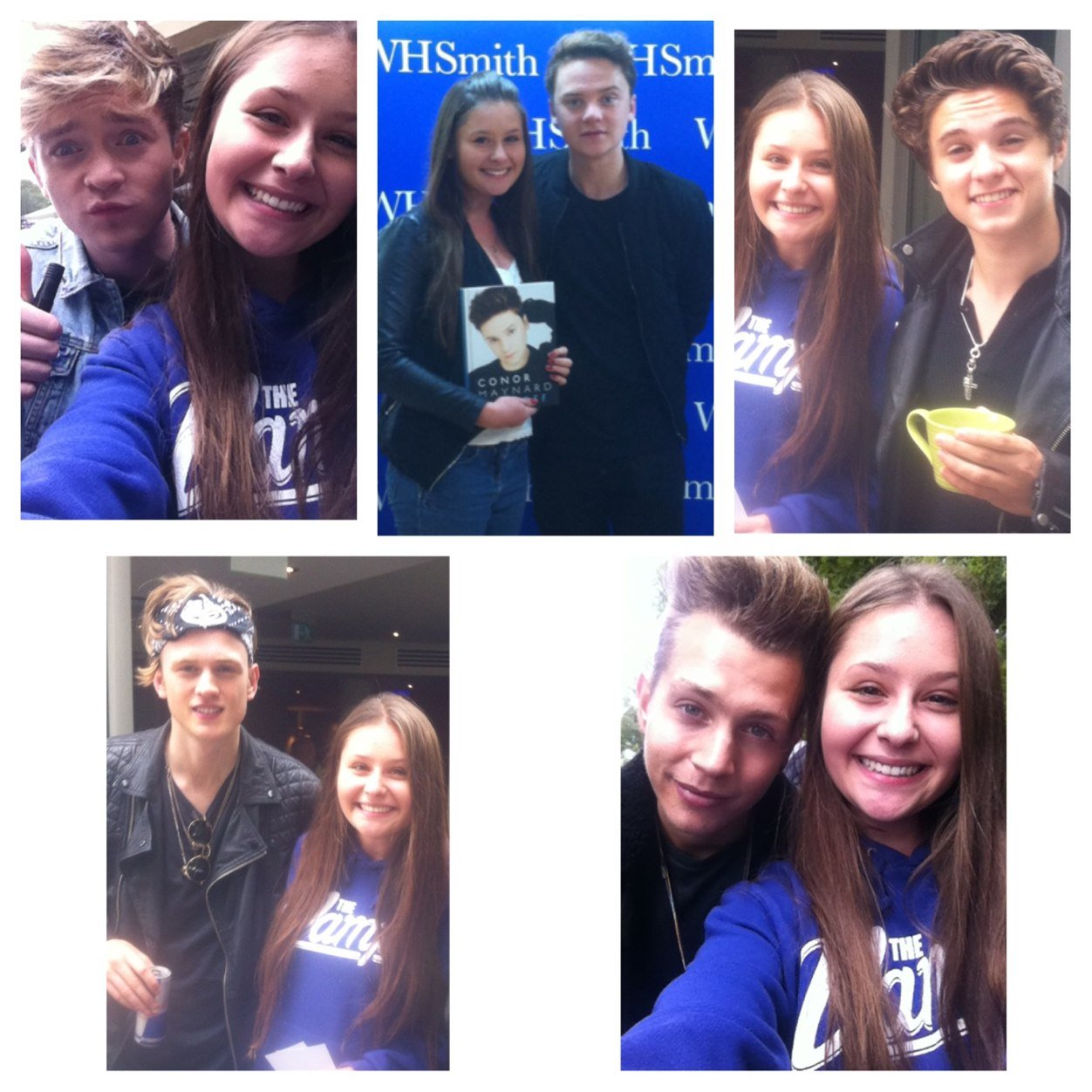 Met conor 31/10/2013 & Follows my personal account 1/11/2013. I hugged him. Met the vamps personally for like 15 minutes and my dad cooked for them..lifes good
