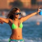 when i saw vanessa hudgens crossin the street i knew that she's the love of my life, and so I woke up