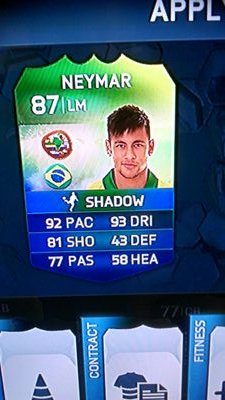 I got neymar