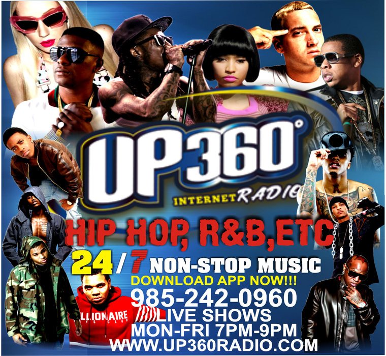 http://t.co/sJRl7P7ALE THE NEW INTERNET RADIO STATION FOR NEW MUSIC,NEWS, & INTERVIEWS TUNE IN LIVE & GIVE US A CALL 985-242-0960. ALSO YOU CAN GET THE APP!!!