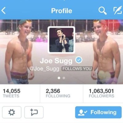 Congrats on your joe follow!:) im really happy for you! xx