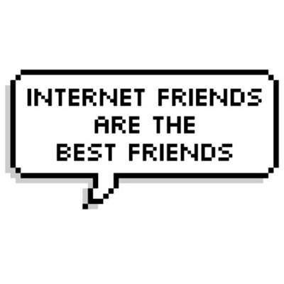 Dm me pictures of you and your internet best friends meeting and i will post them!