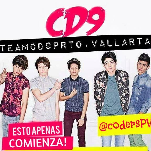 Primer FanClub de @somosCD9 en Puerto Vallarta,SIGUENOS ! hagamos que esta familia sea mas grande,ESTO APENAS COMIENZA ! UNETE . #SedeTeamCoderPower