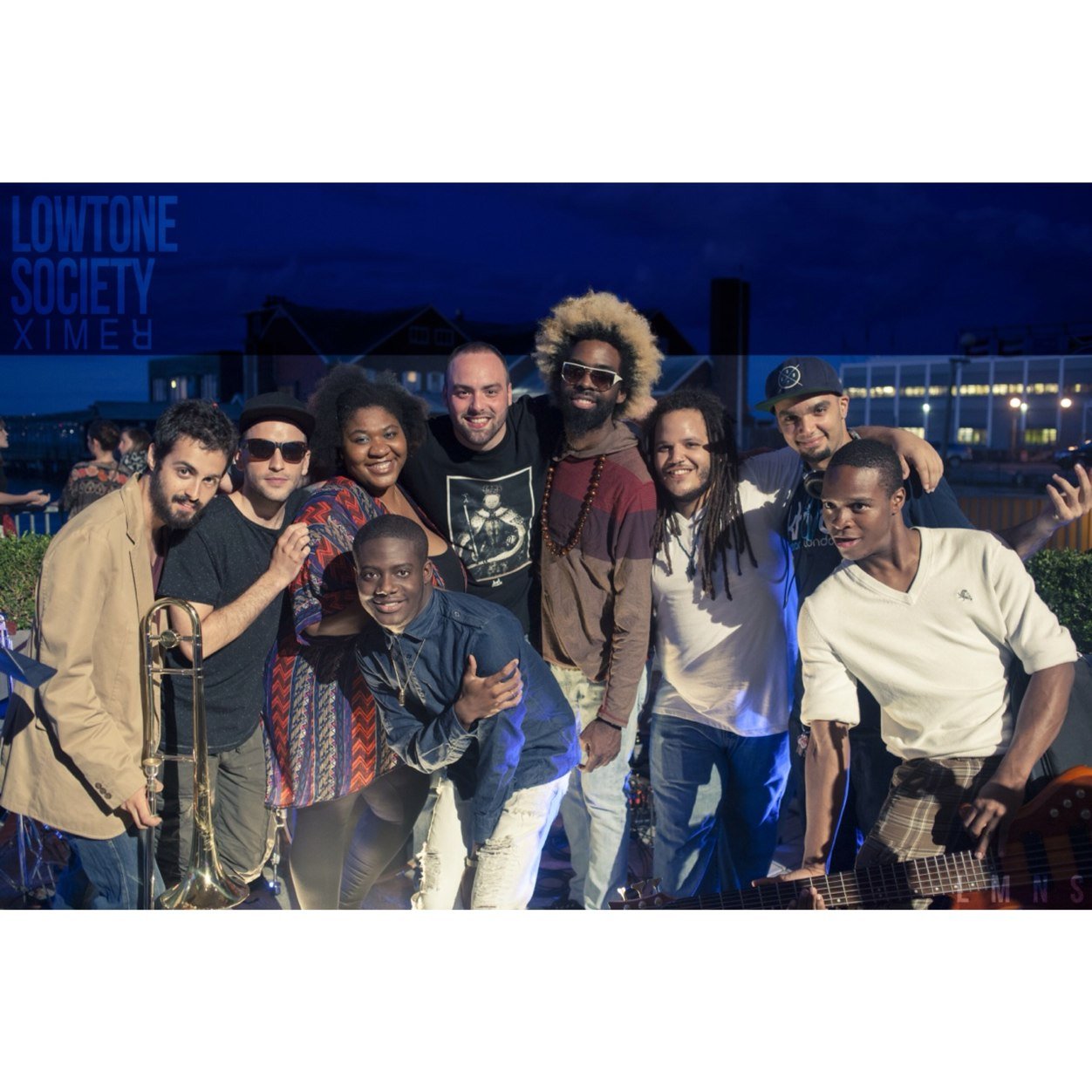 LowTone Society is a 7 piece Soul, HipHop, Reggae & 
Jazz band, currently in Boston, MA.