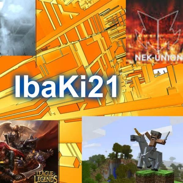 ImNeKiBaKi's profile picture. Youtuber. canal individual:ibaki21.  canal colectivo: nek union competitive