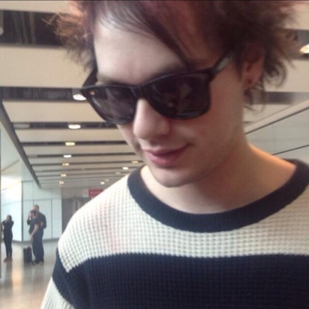 He pierced the brow