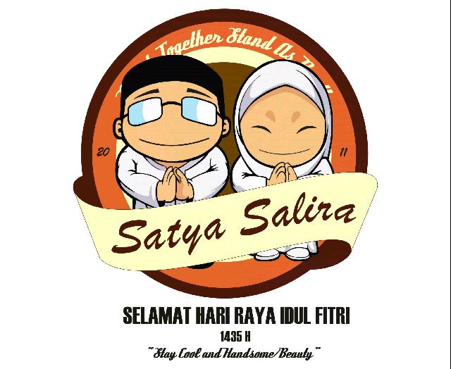 “Laugh Together Stand As Brothers & Sariung, Sagempur, Sadulur”