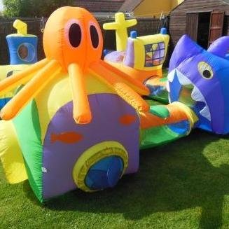 Delivering soft play equipment, inflatables and bouncy castles to children's parties, and other events to entertain the little ones