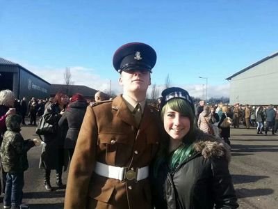 Jesscadaverous's profile picture. Sheffield, 16, Joining the British army, RRA, taken by an infantryman.