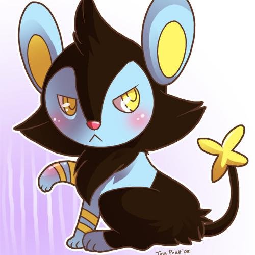 “Wнєяє ωιℓℓ му ∂єѕтιиу ℓєα∂ тσ?” [A Luxio without a pack that believes he is the future King of Space due to a Palkia raising him from an egg.]