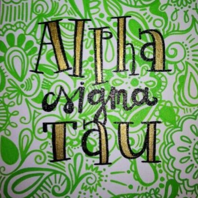 Alpha Sigma Tau--Beta Theta Chapter at St. Mary's University.