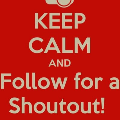 Original shoutout account. Follow me for a shoutout