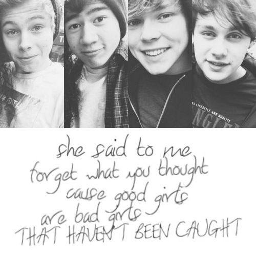 I have 15 years.I'm terribly shy : \,
I like to draw, sing and to dance,I love 5sos 
I love their music :)