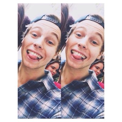 Lukes eyes are brighter than my hopes for the future bye