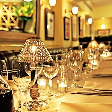 Restaurant, Bar and Oyster Bar in Bruton Place, Mayfair. Established 2004. 'A gilded escape, a respite, an oasis of civilised calm' – Tom Parker Bowles