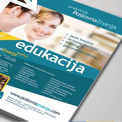 poslovnaznanja's profile picture. Kompanija koja se bavi edukacijom, koučingom, treninzima  prodaje i poslovnih veština već više od jedne decenije na tržištu Srbije