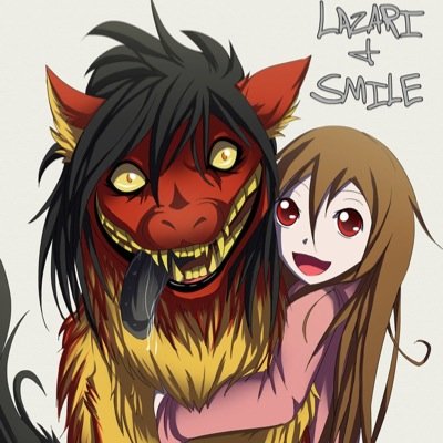 My mommy left me She said i was a Monster i live with Mr.SlendyMan my best friend is Smile Dog