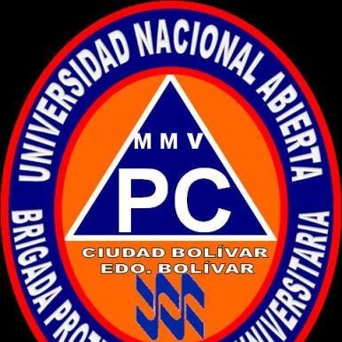 LA BRIGADA PROTECCIÓN CIVIL UNIVERSITARIA DE LA UNA CENTRO LOCAL CIUDAD BOLÍVAR FUE CREADA EN EL AÑO 2005 POR PROFESIONALES Y  ESTUDIANTES UNIVERSITARIOS