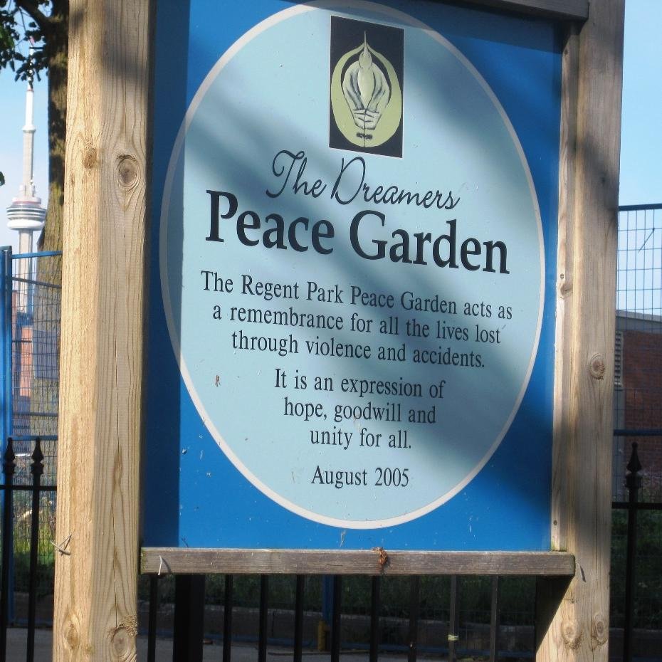 Elsaida Douglas-founder of The Dreamers Peace Garden.