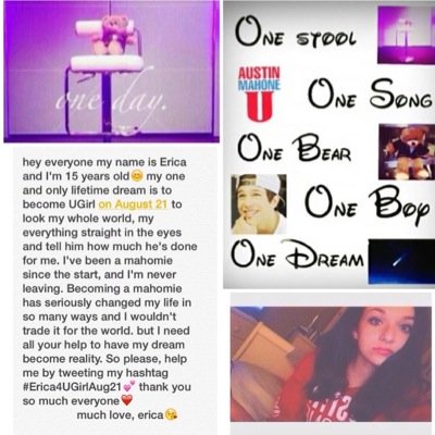 please help me achieve my lifetime dream to become UGirl on August 21!❤️