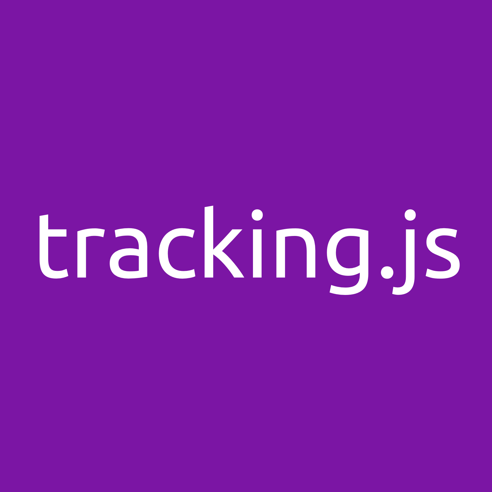 trackingjs's profile picture. A modern approach for Computer Vision on the web