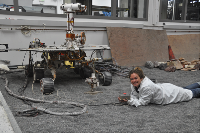 A Mars 2020 Mission Operator from a small town in Texas whose life passion is to help find life on other planets