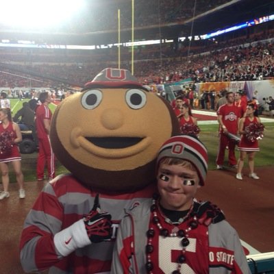 Family from the great state of Ohio now just a kid living in Florida it's all about the Jackets,Indians,browns cavs and  T.H.E OHIO STATE UNIVERSITY