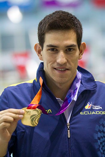 Nadador Olímpico Londres 2012, Campeón Suramericano. Escuela de Natación Hnos. Enderica Salgado