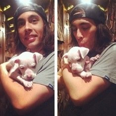 CC_Faux's profile picture. Hey. I'm Vic Fuentes and I'm the lead singer of the band Pierce the Veil. I'm 31 and engaged to this cutie pie @SecretMadrian ❤️ I love you!