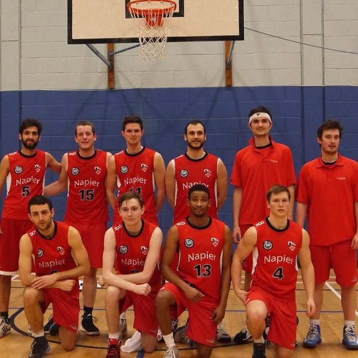 Edinburgh Napier Men's university basketball team