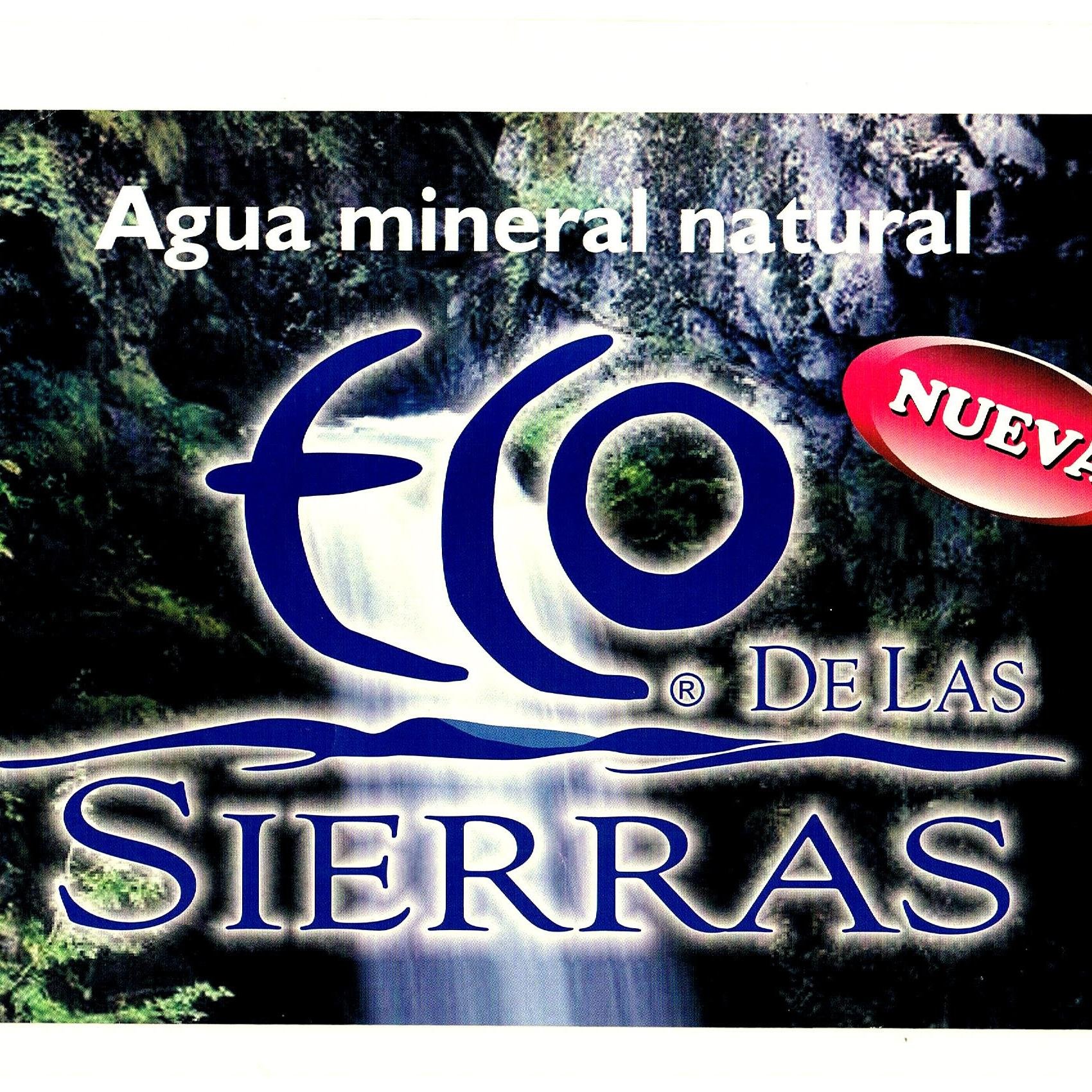 Agua Mineral Natural Premium, Eco de las Sierras.