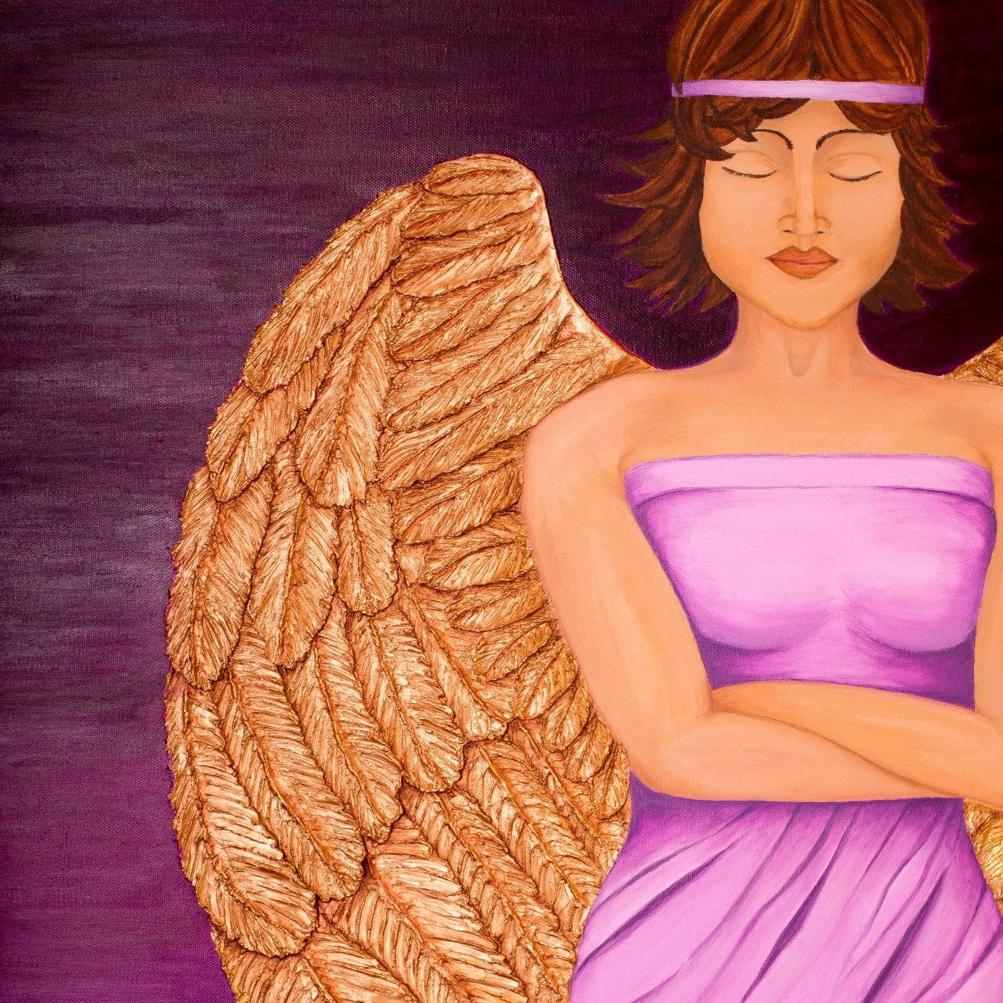 I paint from the heart and share a little of my soul in every painting. My art exudes positive energy & love that communes with the spirit to uplift & inspire.