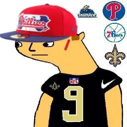 Ei foutbell fur deh Neu Orleenz Seints. | You already know I'm not associated with anything. | Potatoes are kinda cool. |ORIGINAL ACCOUNT (Created 01/05/14)