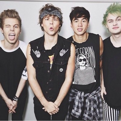 Every time i see michael clifford i scream a little 
0/4+ band