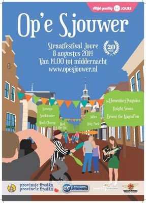 OpeSjouwer's profile picture. Straatfestival in het centrum van Joure op vrijdag 9 augustus 2013 // Theater - Muziek - Kids Area - etc. #sjouw13 #kaasjeworsje // Gezelligheid!
